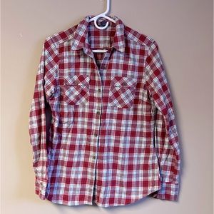 Women’s Eddie Bauer Flannel Shirt Size Medium